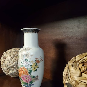 Vintage Seizin Gama Kiln Floral Vase, 12 image 2