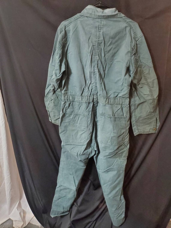 1950s/60s Military, Doubleware Green Coveralls, S… - image 2