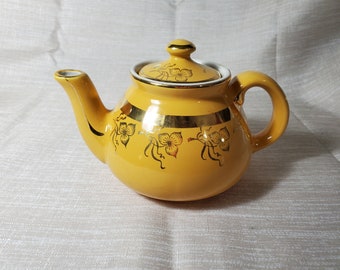 Vintage MCM Hall Tea Pot, Numbered