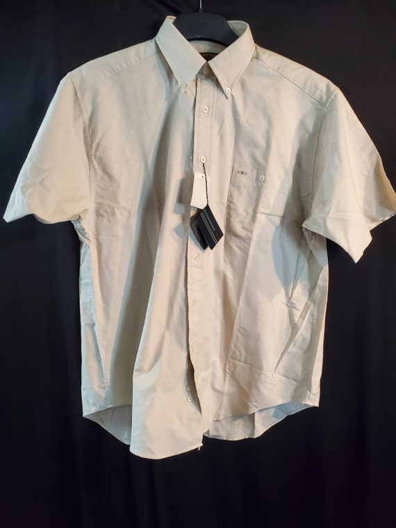 1990s/Y2K NWT Alexander Julian Men's Button Up SS 