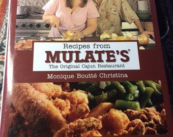 Recipes from Mulate's Original Cajun Restaurant Signed Hardback