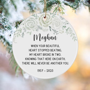 Christmas gift for grieving wife clearance