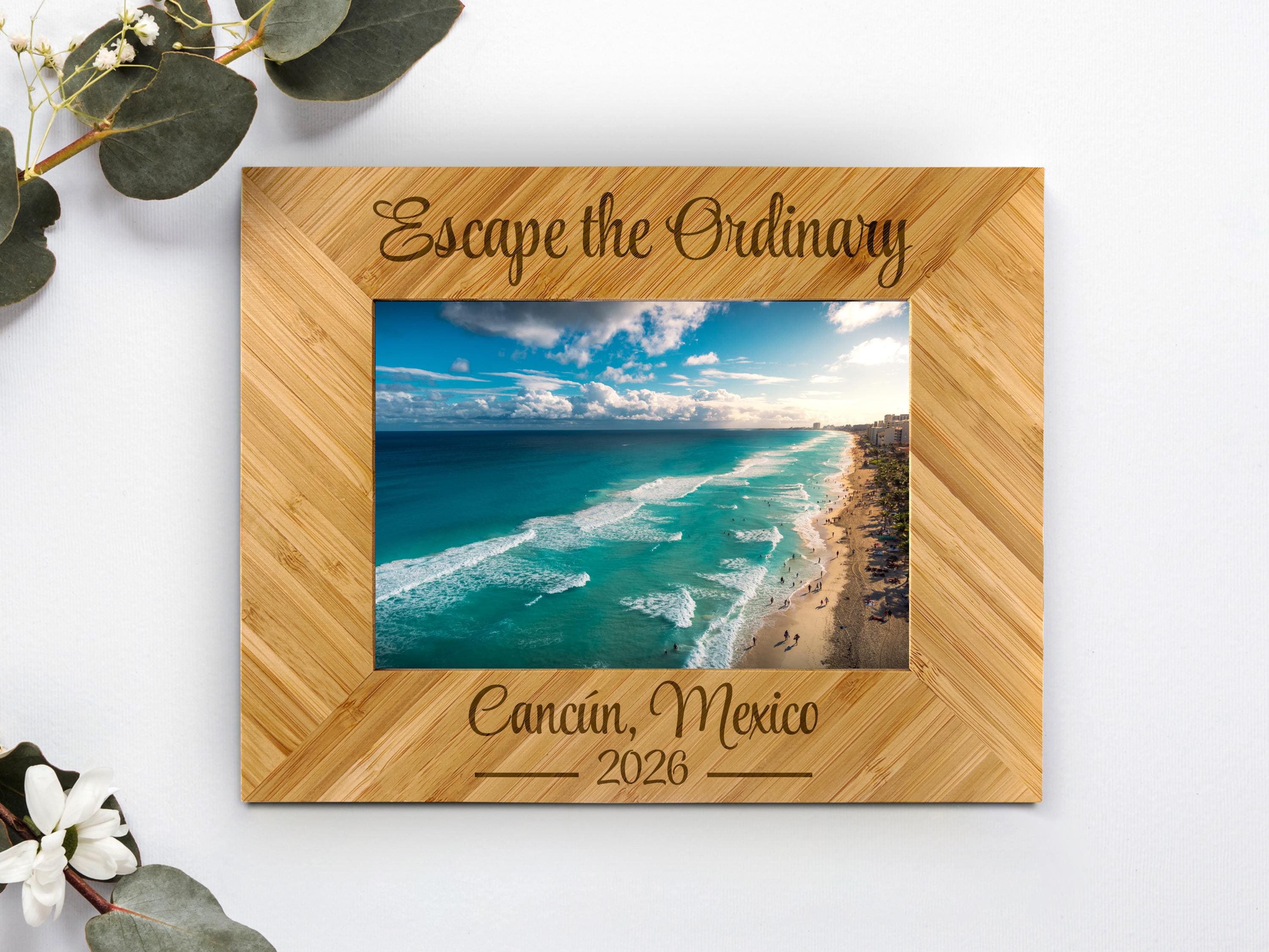 Cancun Mexico Picture Frame - Etsy