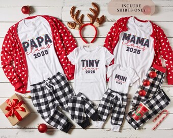 Matching Family Christmas Shirts, Family Claus, Mama Claus, Custom Holiday Tees, Festive Whole Family Holiday Group Shirts