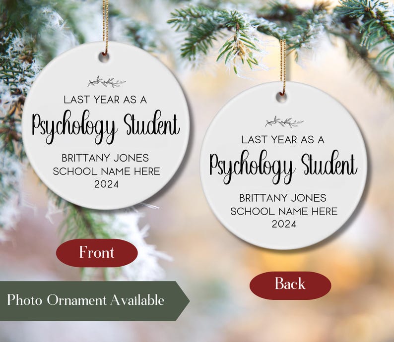 Last Year as a Psychology Student Gift, Future Psychologist Gift