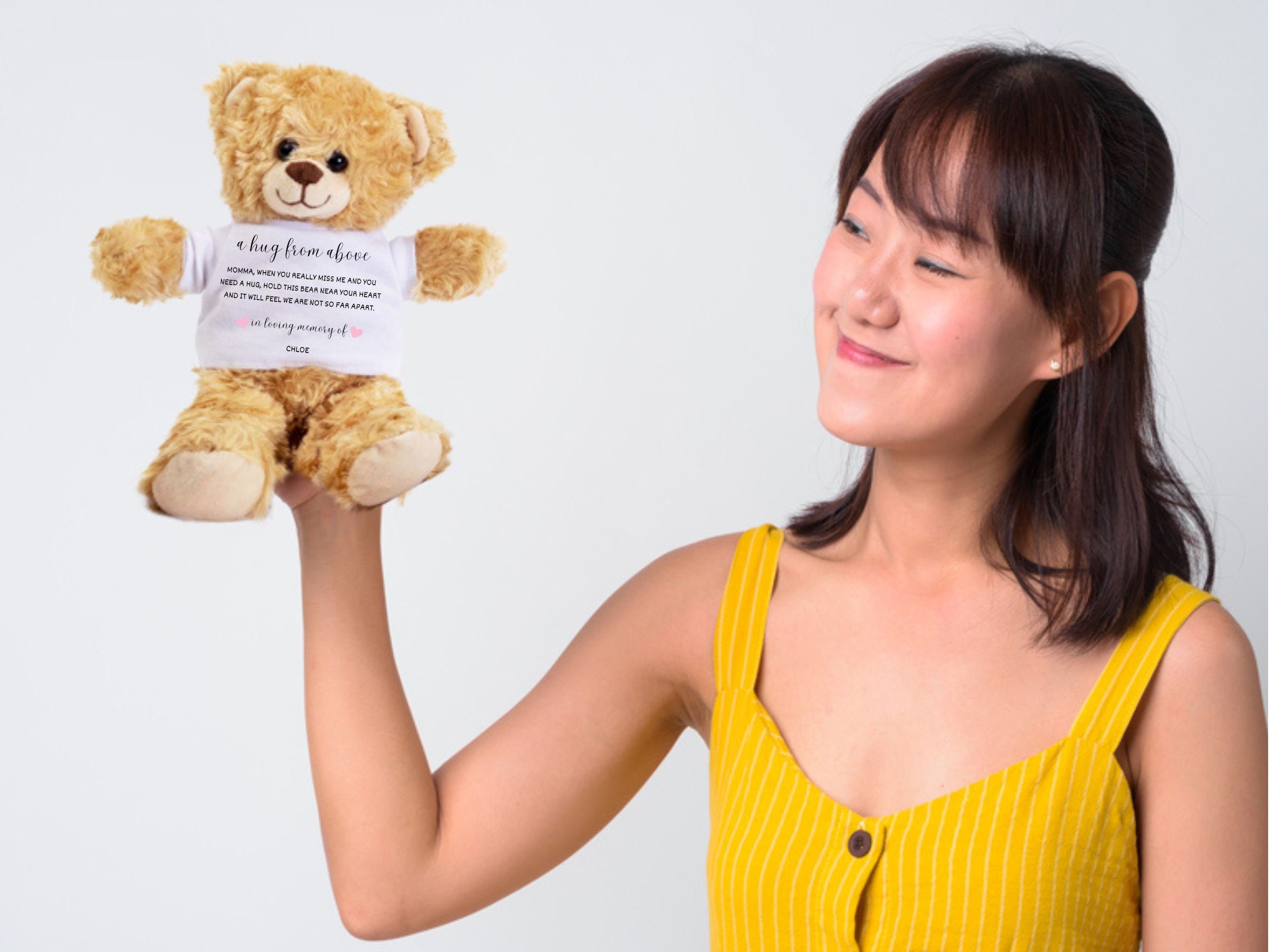 Loss of Daughter, Memory Bear, Custom Teddy Bear, Loss of Child Gift