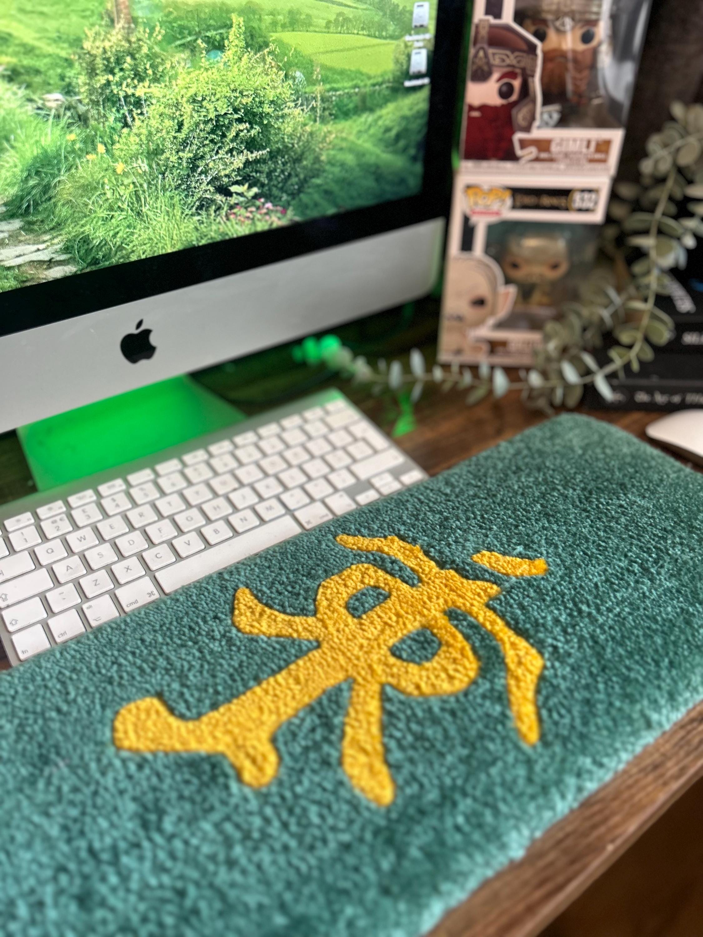 Tolkien Lord of the Rings Symbol Handmade Keyboard Rug - Etsy