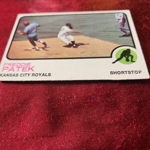Tarjeta de campocorto de los Kansas City Royals de FREDDIE PATEK