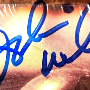 Tarjeta de béisbol viviente autografiada del jardinero derecho Glenn Wilson