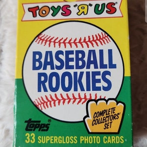 Toys R Us Baseball Rookie Cards Complete verzamelset. Topps-merk