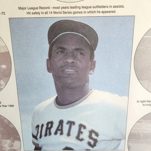 Estadísticas de jugadores de los Piratas de Pittsburgh con Roberto Clemente Hallazgo poco común