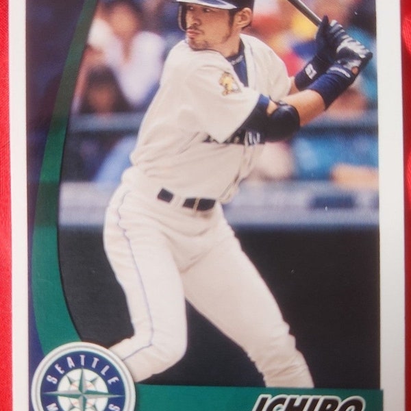 Post Cereal ICHIRO Mariners Baseball card