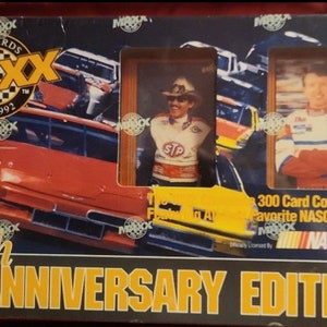 5e verjaardag Maxx Nascar Racecar verzamelkaarten