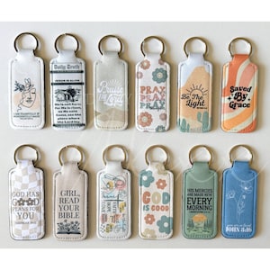 Chapstick Holder | Chapstick Holder Keychain | Aesthetic Keychain | Keychain | Lip Balm Accessory | Lip Balm Holder | Keychain | Gift Idea