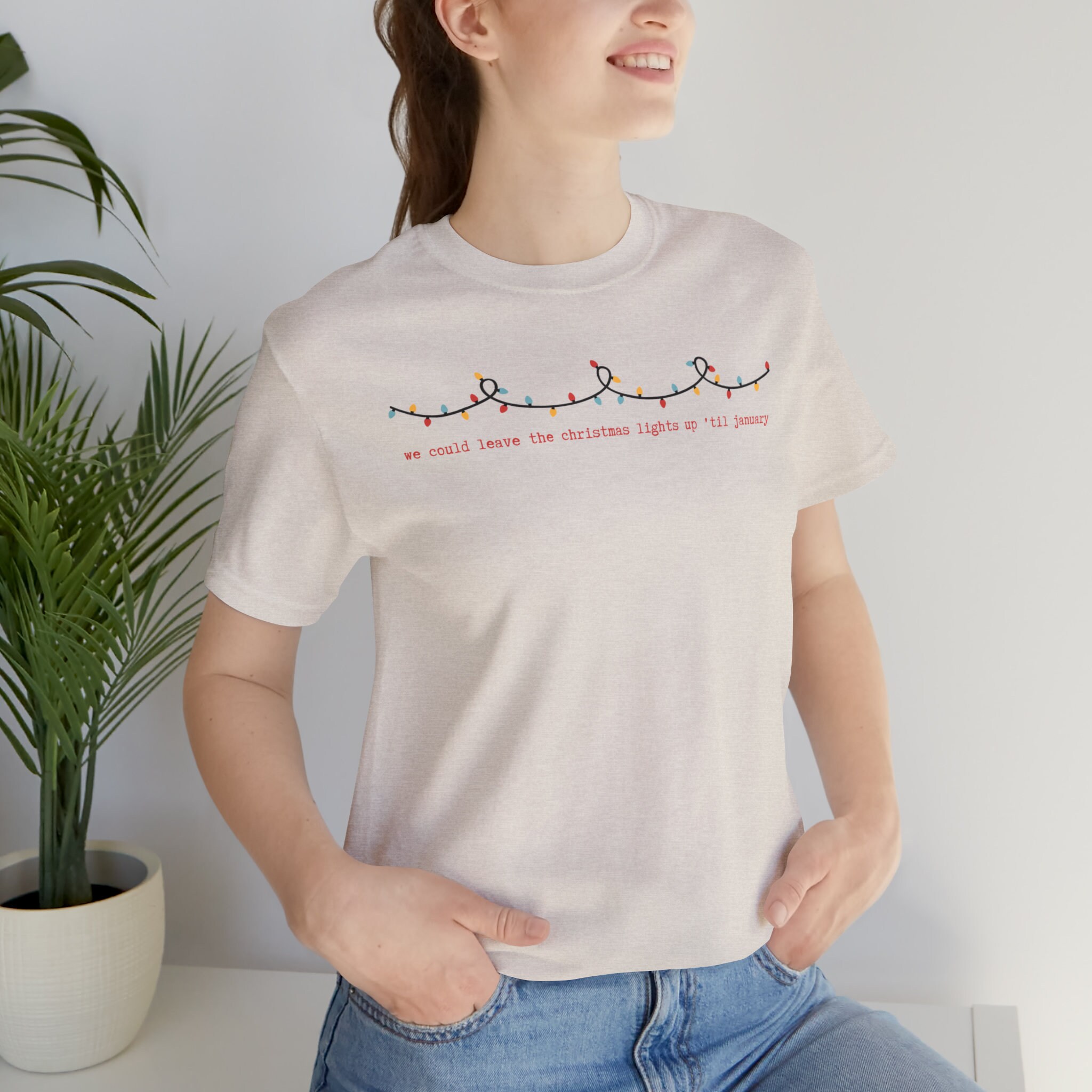 Light up xmas t cheap shirt
