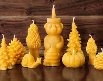 Beeswax Candles - 100% Pure Beeswax