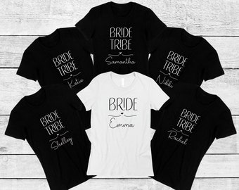 Hen party t shirts, hen do vests, hen do clothing, bride tribe vests