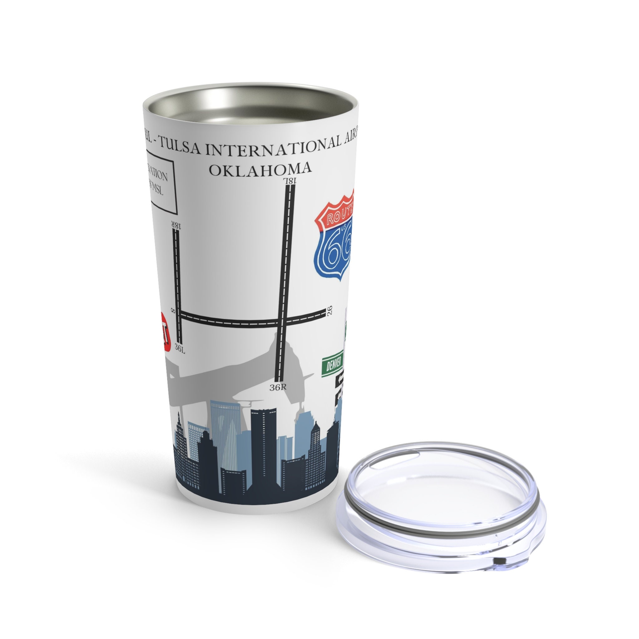 Pilot Custom Airport Tumbler 20oz Etsy