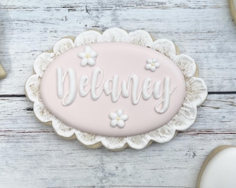 Scalloped Oval Cookie CUTTER