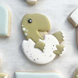 Dinosaur Hatching from Egg Cookie Cutter