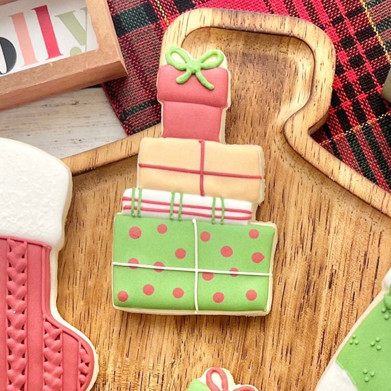 Christmas Cookie Cutter, Stack of Christmas Presents