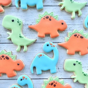 Set mit 3 Dinosaurier Ausstechförmchen