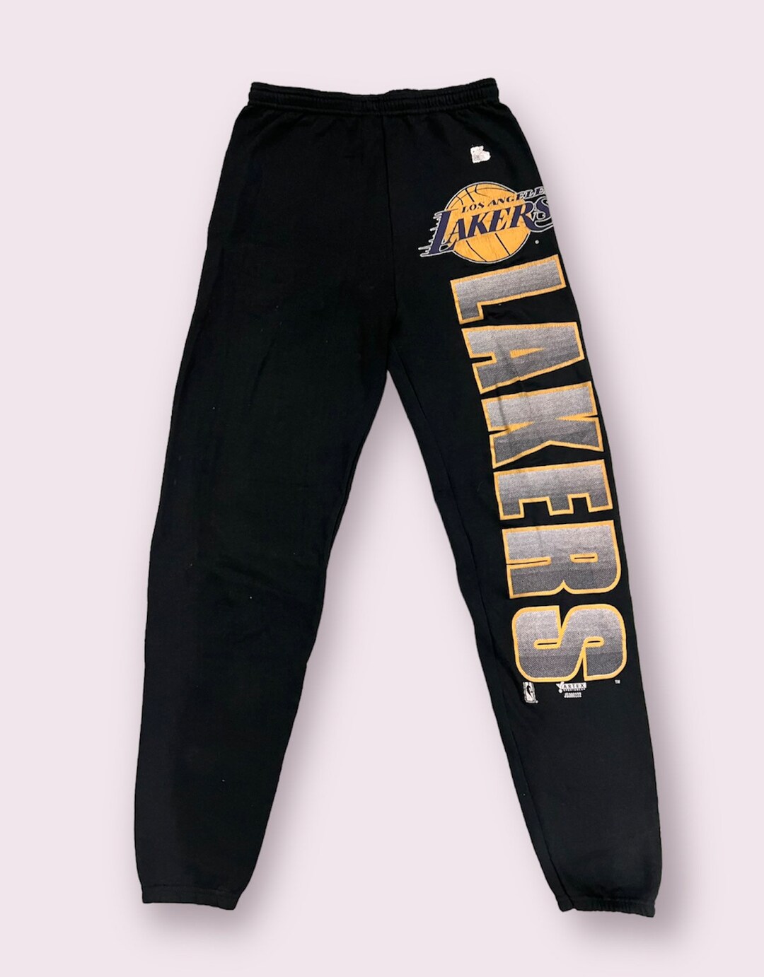 Vintage LAKERS Nba Sweatpants Made in Usa Etsy