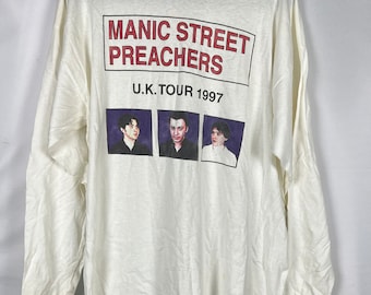 90s Vintage Manic Street Preachers UK Tour Promo Tee