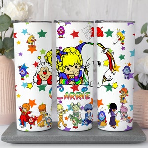 Personalized Rainbow Brite & Starlite Tumbler - Stay Hydrated in Vibrant Style!