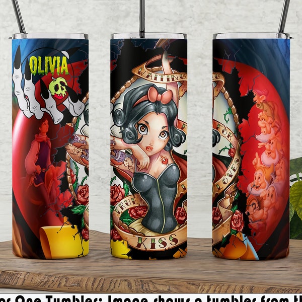 Snow White Tumbler - Etsy