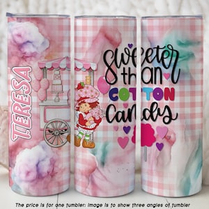 Schlürfen Sie stilvoll mit einem personalisierten Erdbeer-Shortcake-Becher - süßer als Cotton Candy