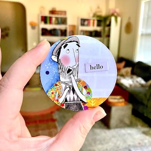 Repurposed Storybook Magnets