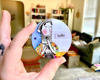Repurposed Storybook Magnets