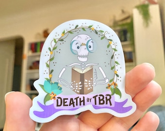 Death by TBR Sticker
