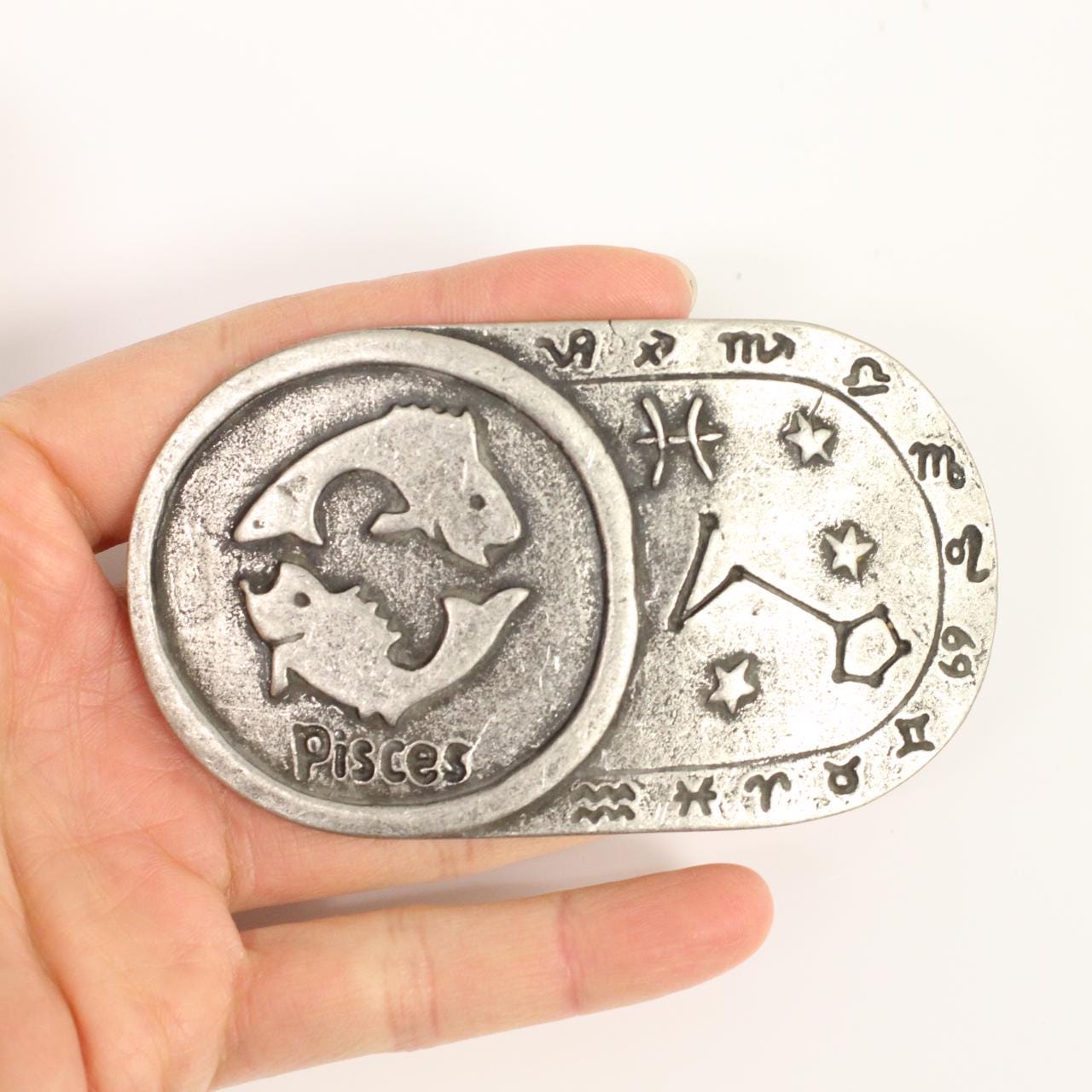 Pisces Belt Buckle, Horoscope Belt Buckle, Zodiac Belt Buckle, All