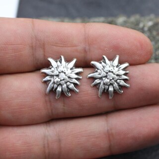 Tuscany Silver Orecchini A Perno In Argento 925 – Fiore Ritagliato 5,5 Mm, Ipoallergenici, Regalo