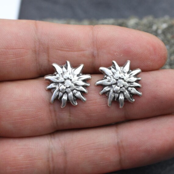 Tuscany Silver Orecchini A Perno In Argento 925 – Fiore Ritagliato 5,5 Mm, Ipoallergenici, Regalo