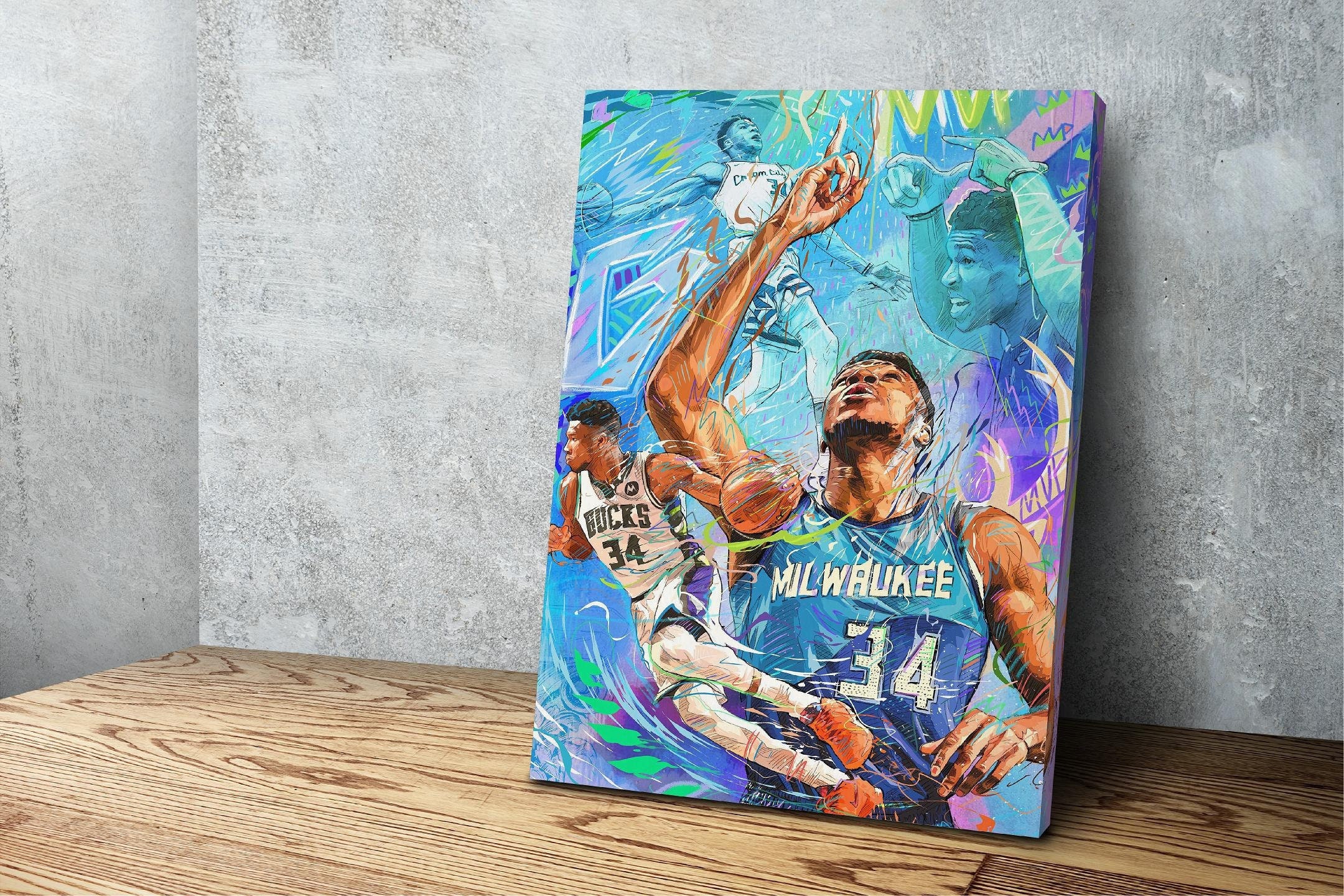 Giannis Antetokounmpo - Diamond Paintings 