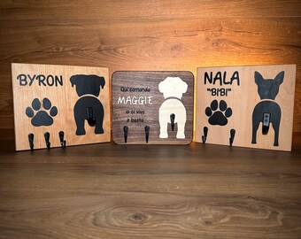 ¡Soporte de correa personalizado para tu perro!