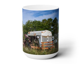 Old Ford Tractor Coffee Mug Ford 8N Tractor coffee cup for him