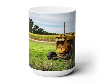 Minneapolis Moline tractor Coffee Mug fun gift for Farmer antique tractor coffee cup