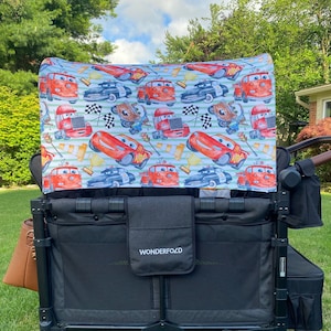 レースカー ストライプ | キャノピー UV50+ | W4 ワンダーフォールド キャノピー | W2 ワンダーフォールド キャノピー | シートカバー Keenz XC Jeep Deluxe Rainbow Baby Joymor