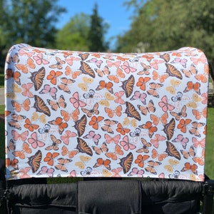 Summer butterfly Canopy UV50+ | W4 Wonderfold | W2 wonderfold | wonderfold accessories Seat Covers Keenz XC Jeep Deluxe Rainbow Baby