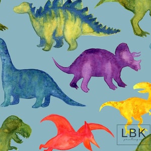 Watercolor Dinosaur  Canopy UV50+ | W4 Wonderfold Canopy | W2 wonderfold canopy | wonderfold accessories | seat cover nap pad