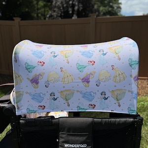 Pretty Princesses | Canopy UV50+ | W4 Wonderfold | W2 wonderfold | accessories Seat Covers Keenz XC Jeep Deluxe Rainbow Baby