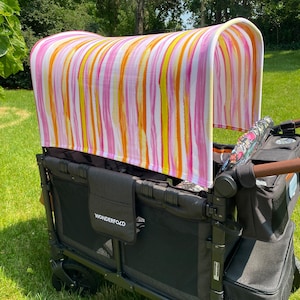 Ready to ship wonderfold Watercolor stripe canopy