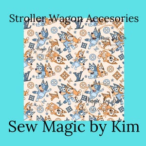 Designer Blue dog UV50+ | W4 Wonderfold | W2 wonderfold | wonderfold accessories Seat Covers Keenz XC Jeep Deluxe Rainbow Baby Joymor