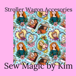 Princess Modern MashUp | Canopy UV50+ | W4 Wonderfold | W2 wonderfold | accessories Seat Covers Keenz XC Jeep Deluxe Rainbow Baby
