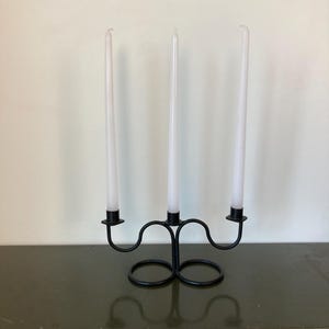 Midcentury Danish Taper 3-Stick Candelabra