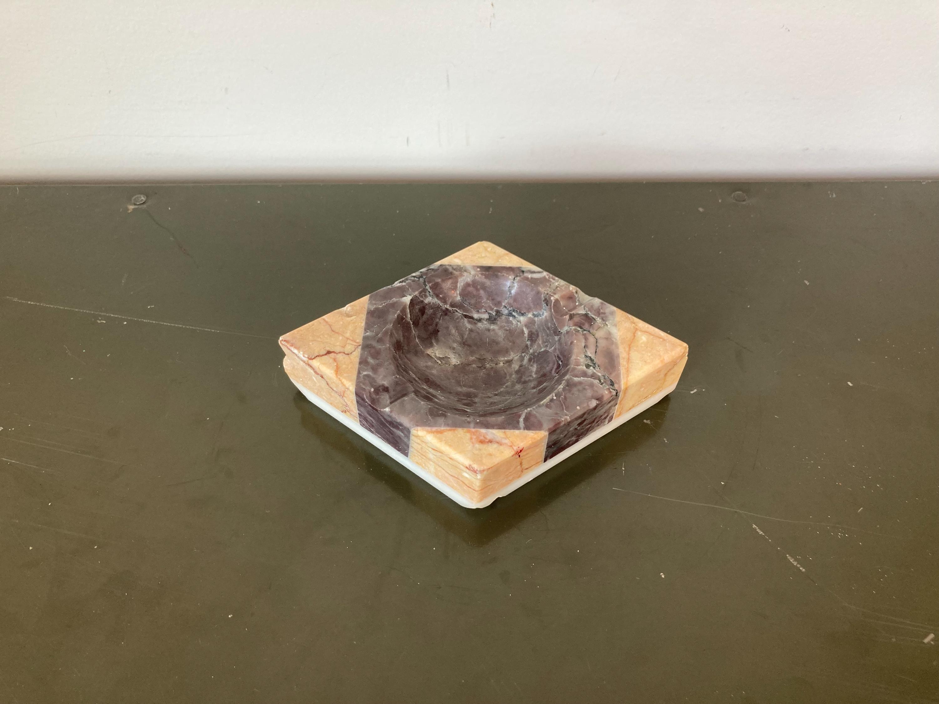Vintage Marble Ashtray - Etsy
